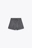 LINEN BOXER SHORTS
