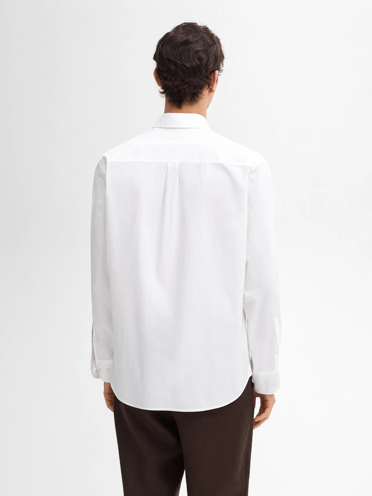 Chemisier en popeline 100 % coton