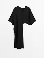 Blouse style cape coupe asymétrique - STUDIO