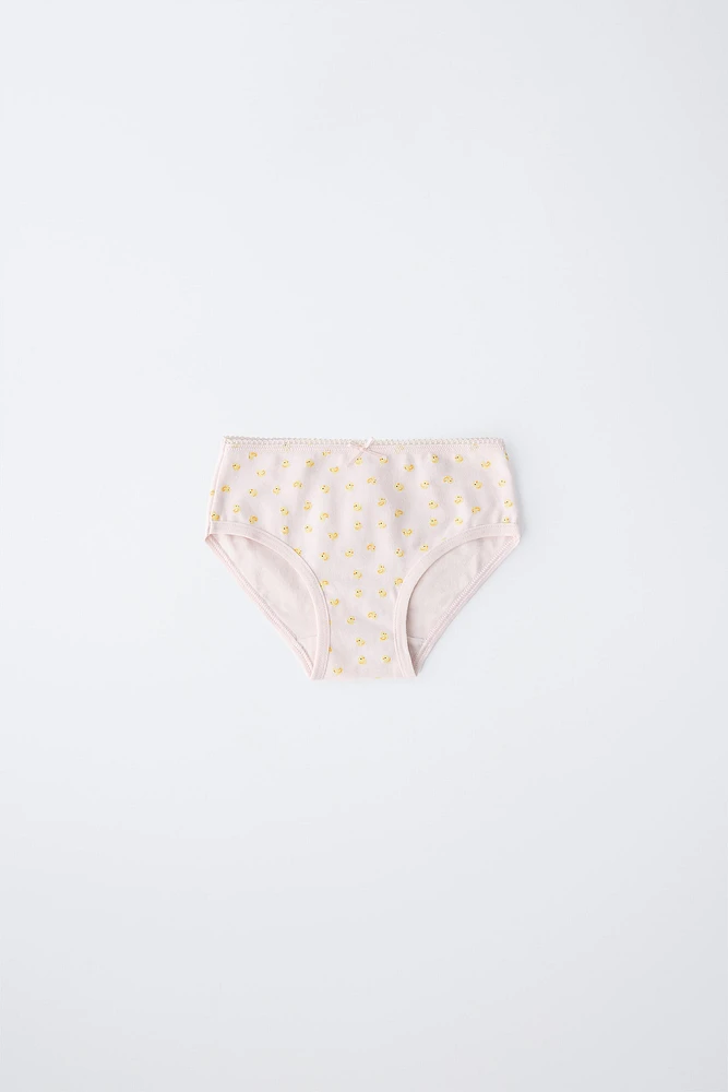 2-6 YEARS/ SIX-PACK OF DUCKLING UNDERWEAR