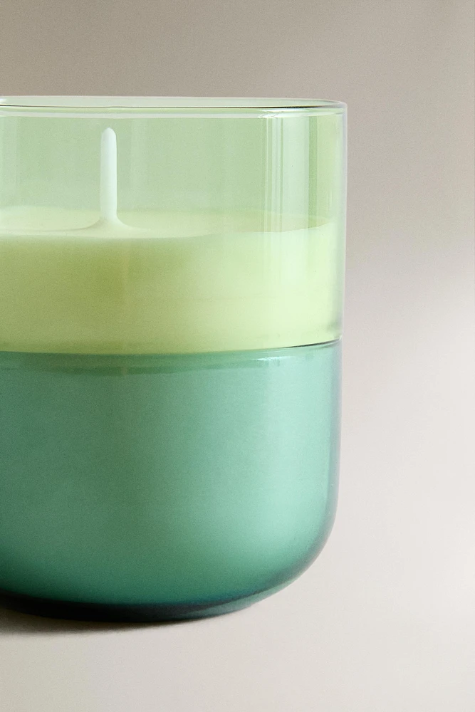 (220 G) LIME & PEPPERMINT SCENTED CANDLE