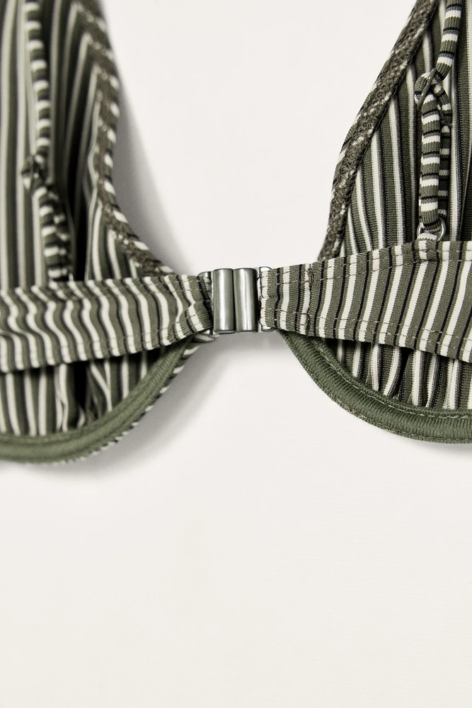 HAUT DE BIKINI RAYÉ ÉDITION LIMITÉE