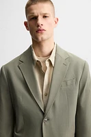 WOOL BLEND SUIT JACKET