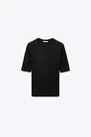 SOFT 100% WOOL T-SHIRT