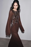 EMBROIDERED DRESS ZW COLLECTION