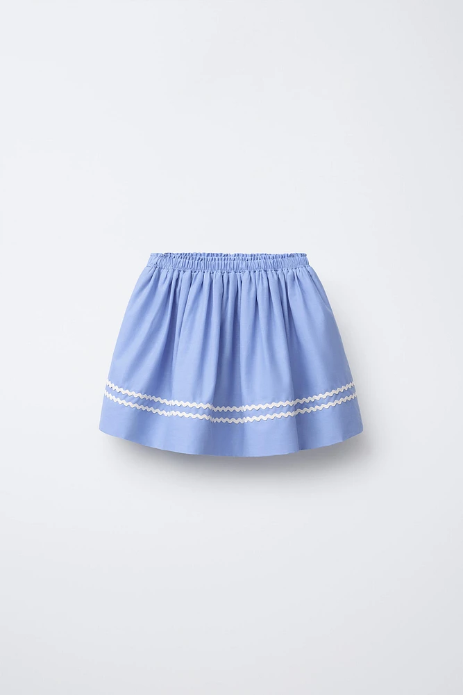 JUPE-SHORT ONDULINE