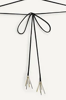 LIMITED EDITION TRIANGLE BRA WITH APPLIQUÉS