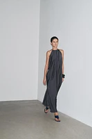 SATIN EFFECT DRESS ZW COLLECTION
