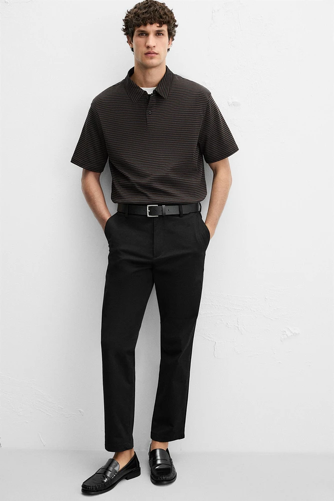 PANTALON CHINO COUPE REGULAR
