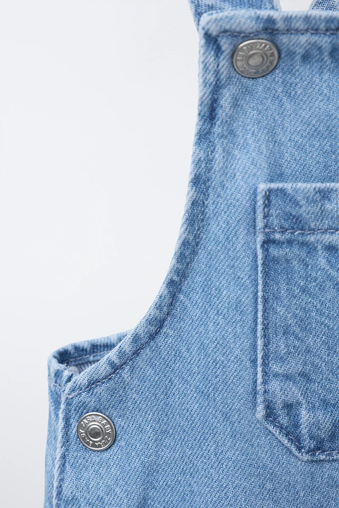 SALOPETTE COURTE EN DENIM