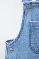 SALOPETTE COURTE EN DENIM