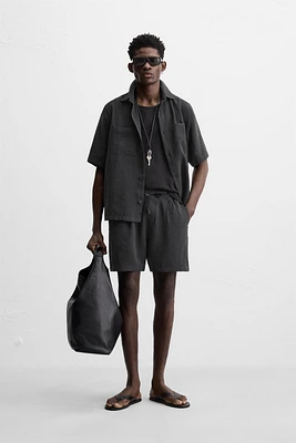 BERMUDA REGULAR FIT COURTE