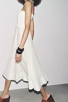 ZW COLLECTION COTTON MIDI DRESS