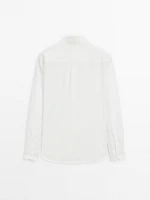 Chemisier en popeline 100 % coton