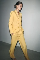 ZW COLLECTION FLARE PANTS WITH SIDE VENTS