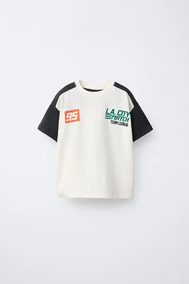 NUMBER PRINT T-SHIRT