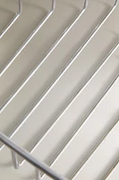 SILVER CORNER SHOWER SHELF