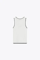 TRIM KNIT TOP
