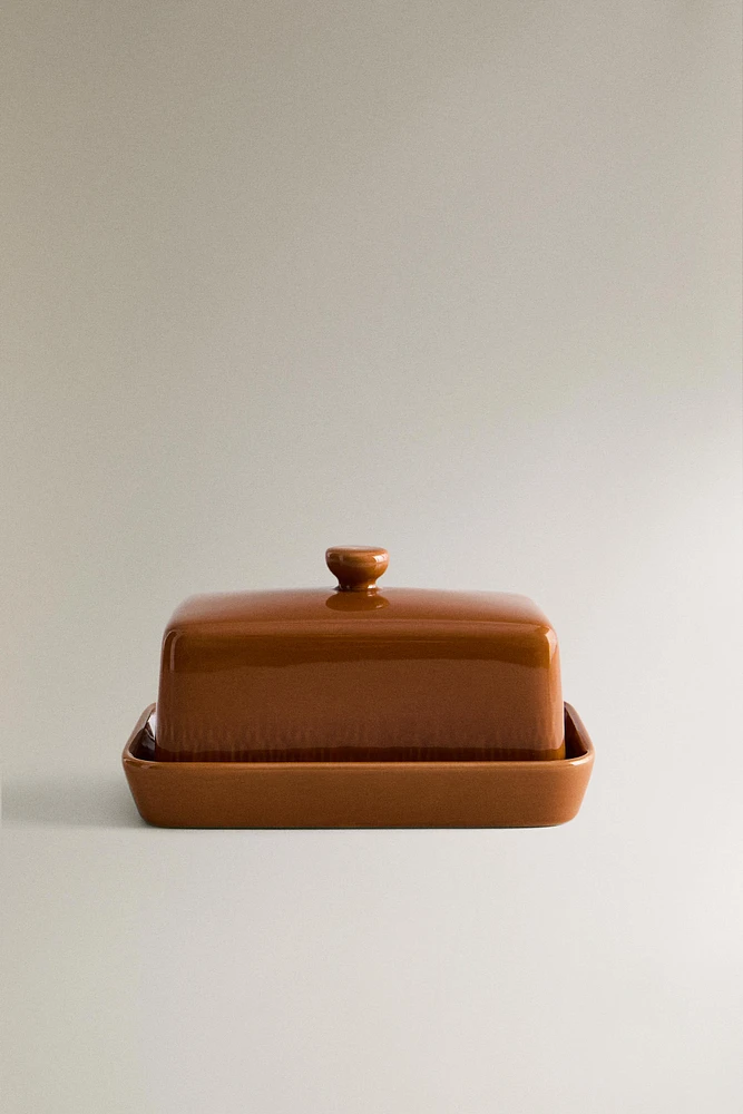 BEURRIER GRÈS CARAMEL