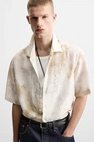 ABSTRACT PRINT SHIRT