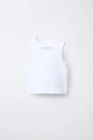 THREE-PACK OF BASIC SLEEVELESS T-SHIRTS