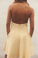 HALTER SHORT DRESS