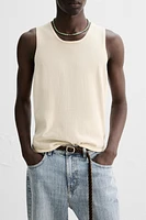 LIGHT KNIT TANK TOP