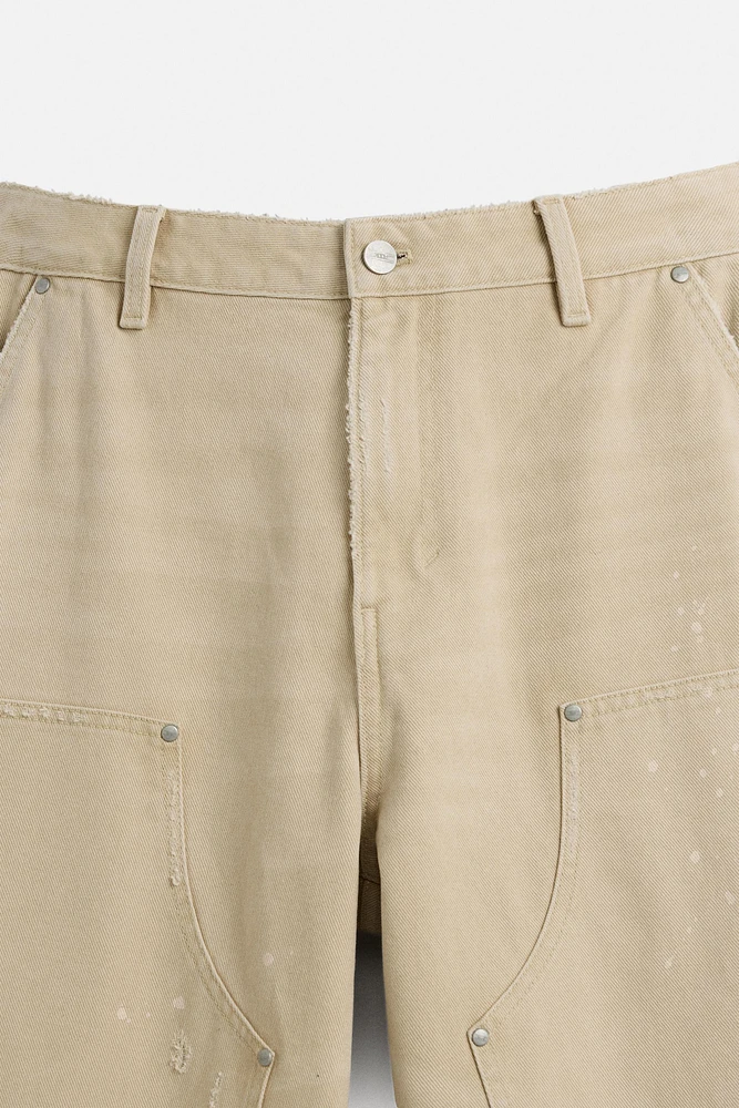 SPLATTER CARPENTER PANTS