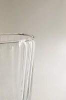 VERRE RELIEF VERRE RECYCLABLE