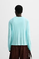 VISCOSE LINEN T-SHIRT
