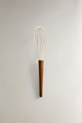 SILICONE AND WOOD WHISK