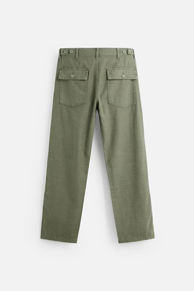 PANTALON DÉLAVÉ REGULAR FIT