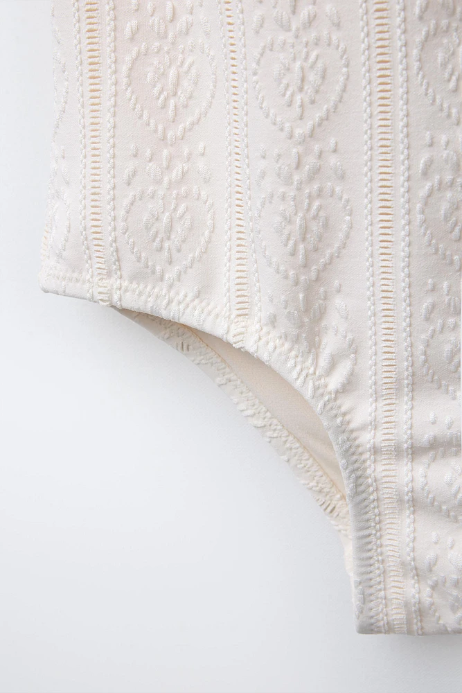 6-14 ANS/ MAILLOT DE BAIN STRUCTURÉ