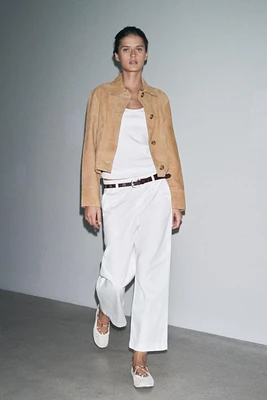 ZW COLLECTION CROPPED CHINO PANTS