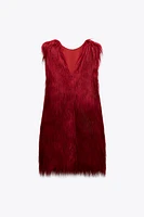 FAUX FUR DRESS LIMITED EDITION