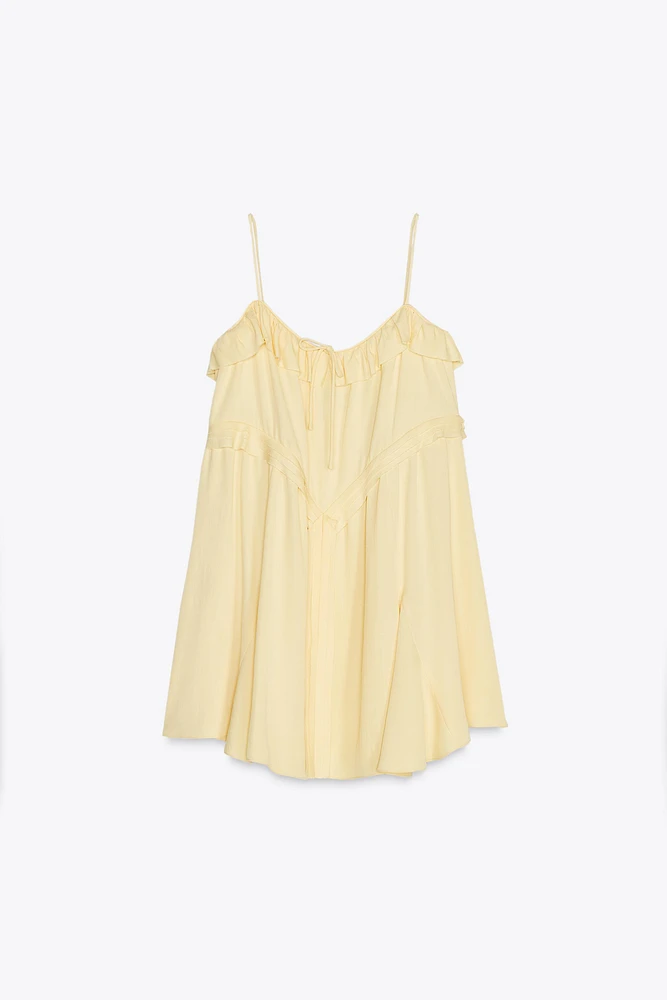 ROBE COURTE À VOLANTS ZW COLLECTION