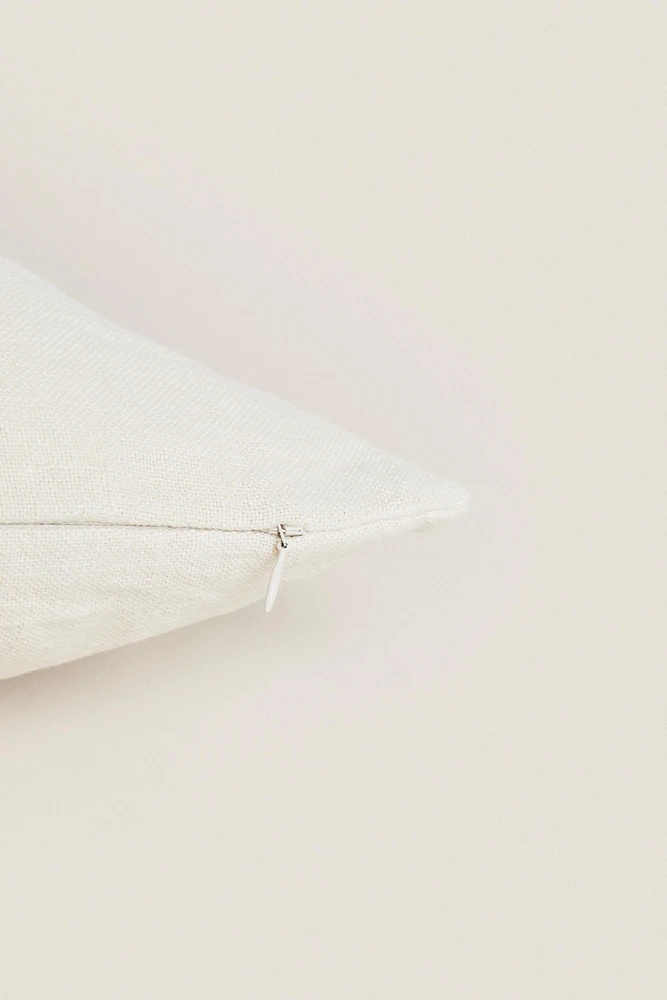 XXL LINEN THROW PILLOW COVER