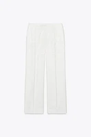 WIDE-LEG JACQUARD PANTS