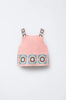 CROCHET KNIT TOP