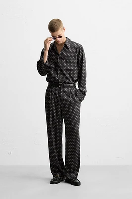 LIMITED EDITION GEOMETRIC PRINT PANTS