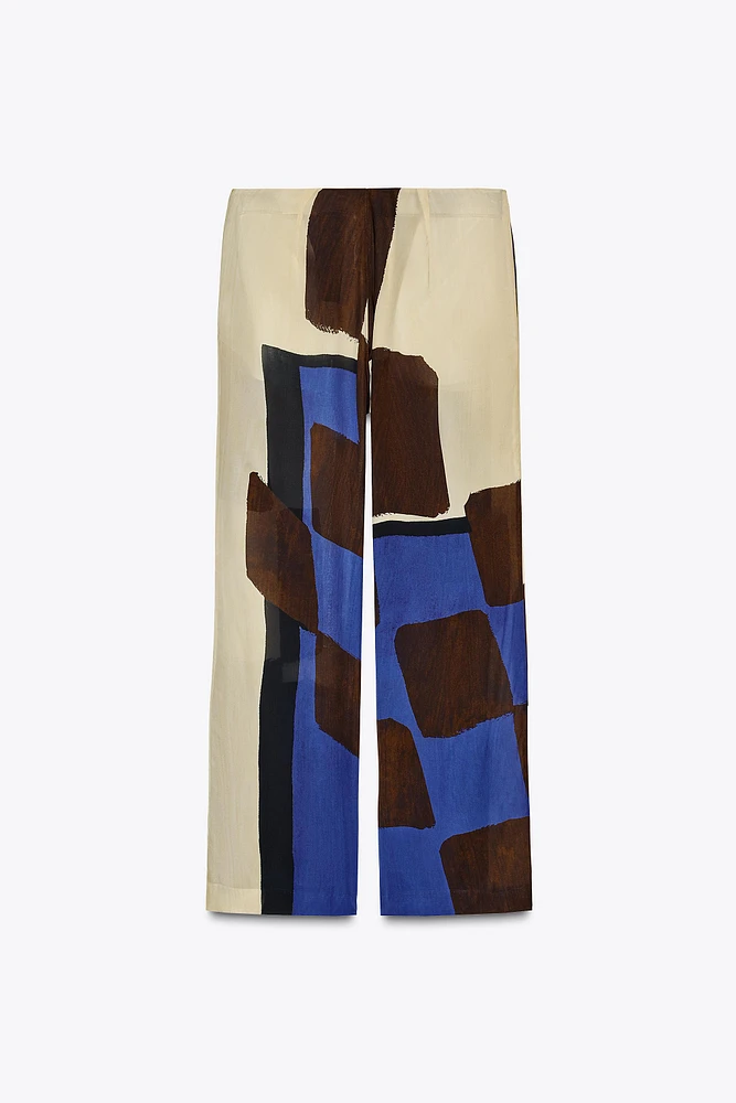 ZW COLLECTION PRINTED PANTS