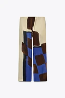 ZW COLLECTION PRINTED PANTS