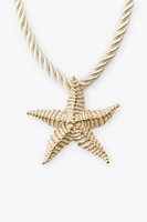 STARFISH CORD NECKLACE