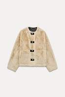 VESTE EFFET FOURRURE ZW COLLECTION