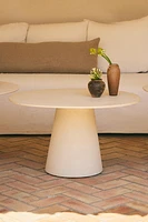 OUTDOOR TABLE WITH CONICAL BASE