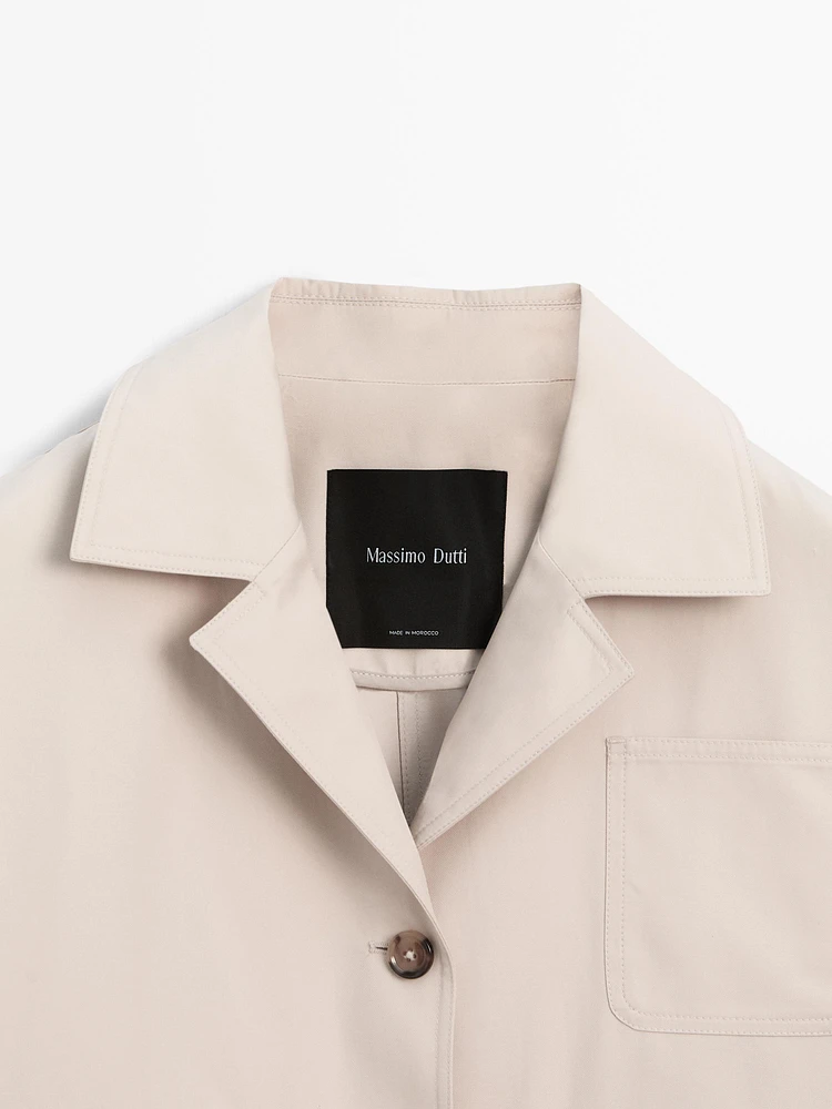 Veste cape déperlante