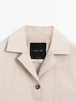 Veste cape déperlante