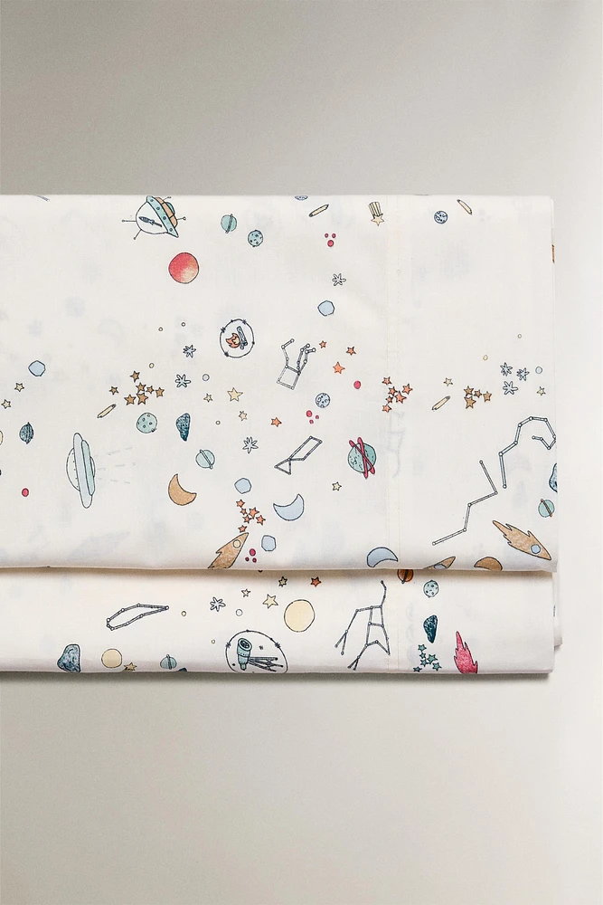 DRAP DE DESSUS ENFANT ESPACE