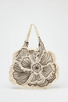 MAXI SHOPPER BRODERIES FLEUR