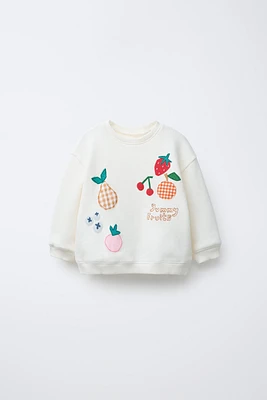 SWEAT PIÈCES FRUITS